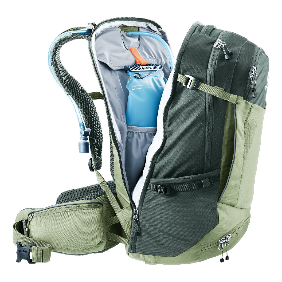Rucsac Barbati Deuter Trans Alpine Pro 28L Grove-Ivy