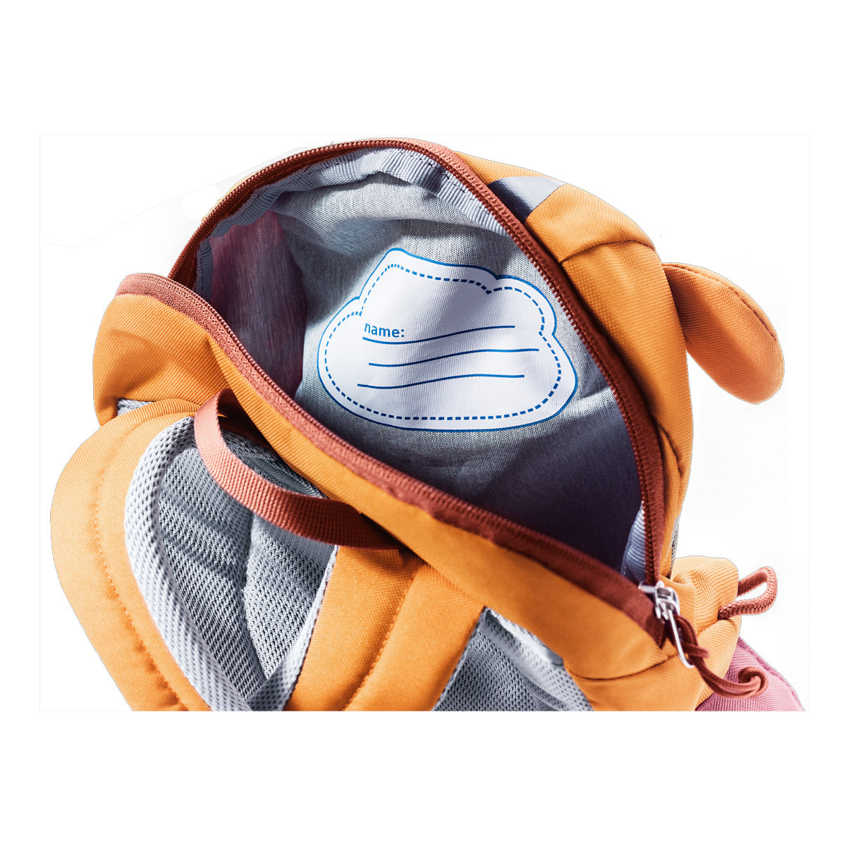 Rucsac Kikki Mandarine-Redwood