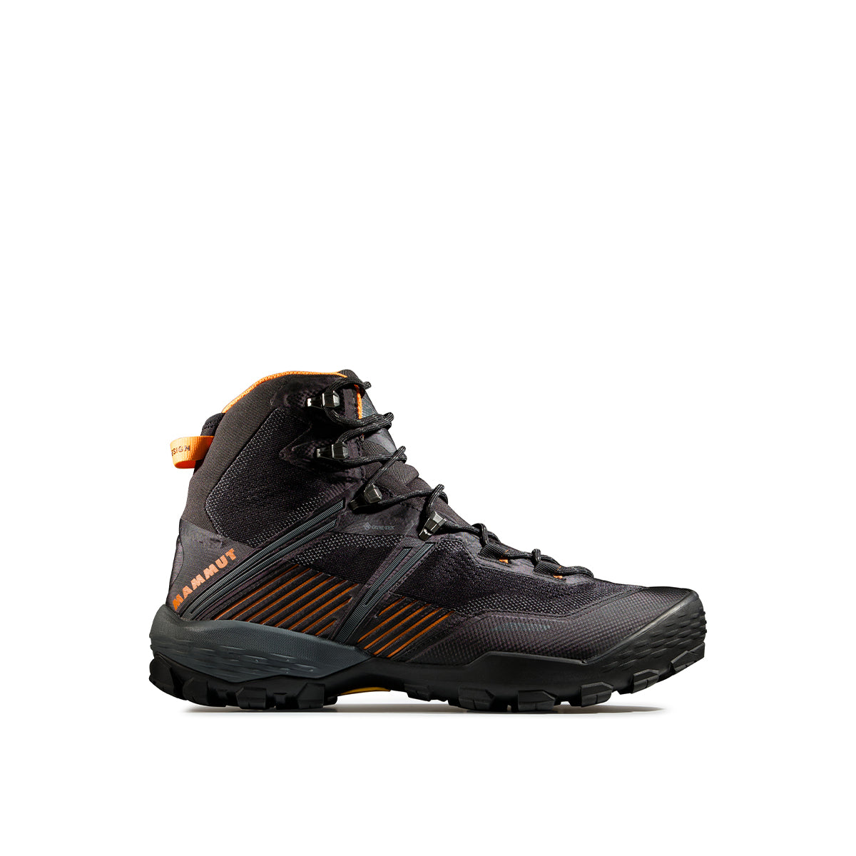 Bocanci Barbati Mammut Ducan Ii High Gtx Black-Dark Tangerine