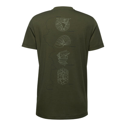 Tricou Barbati Mammut Eiger Dark Marsh