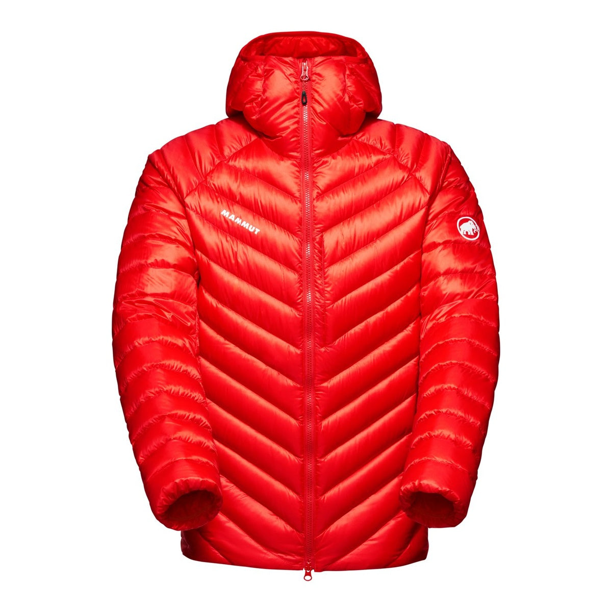 Geaca Puf Barbati Mammut Broad Peak In Hooded Mammut Red