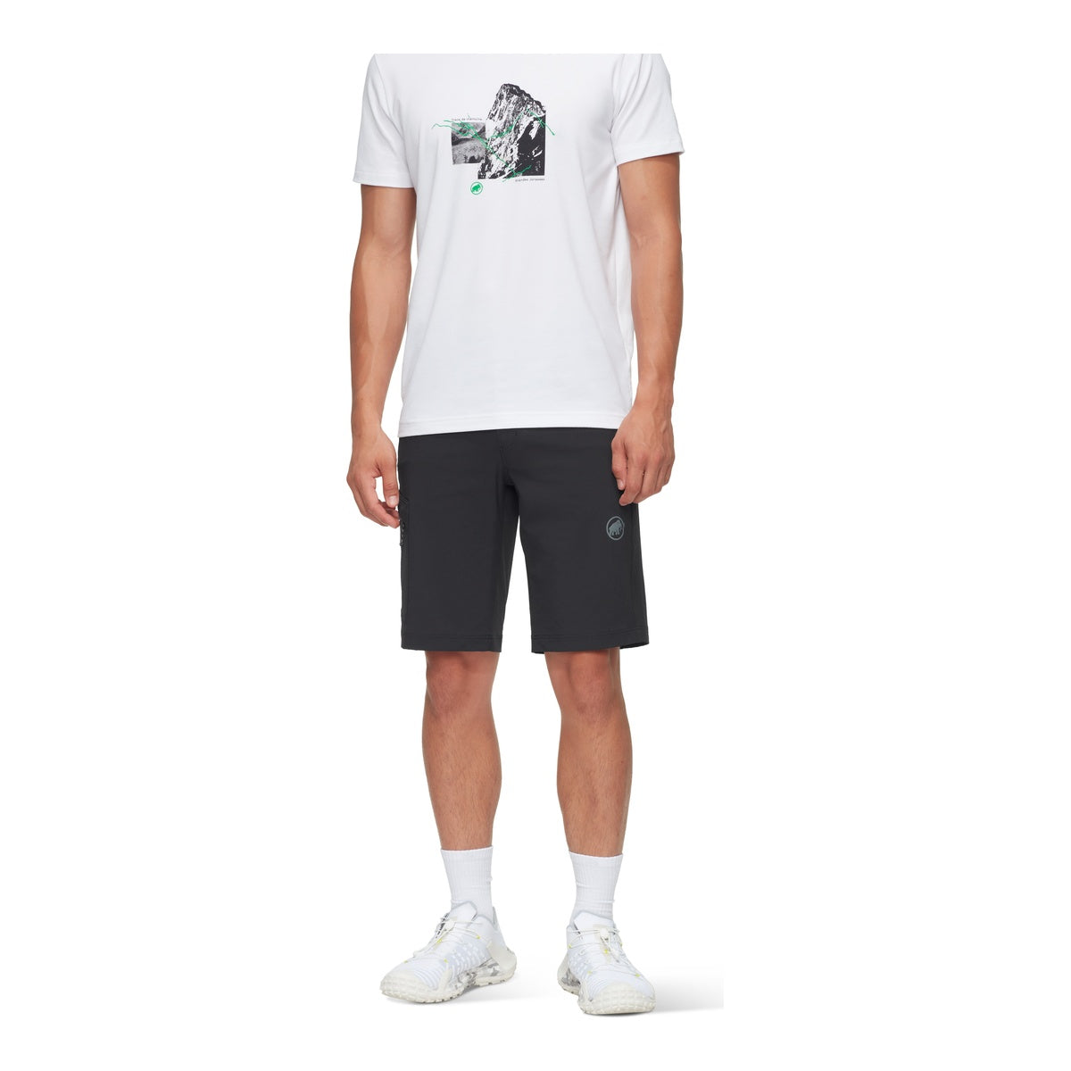 Pantaloni Scurti Barbati Mammut Runbold IV Black