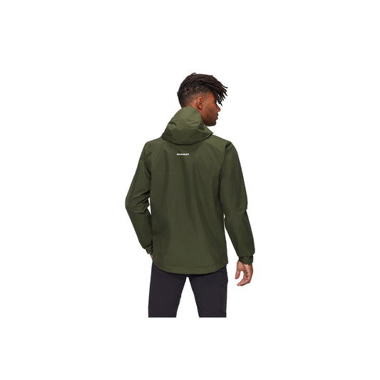 Jacheta Barbati Mammut Treeline Light HS Hooded Dark Marsh