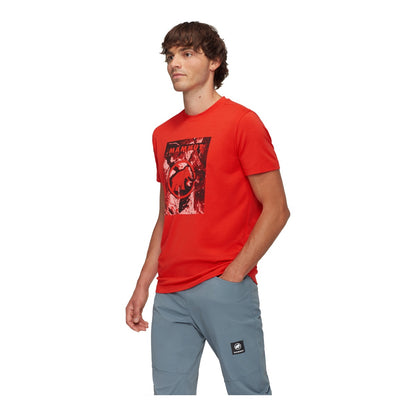Tricou Barbati Mammut Trovat T-Shirt Mammut Red