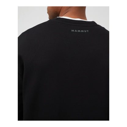 Bluza Barbati Mammut Base Ml Crew Neck Men Ski Tour Black