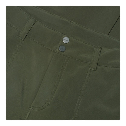 Pantaloni Softshell Barbati Mammut Runbold Winter So Dark Marsh