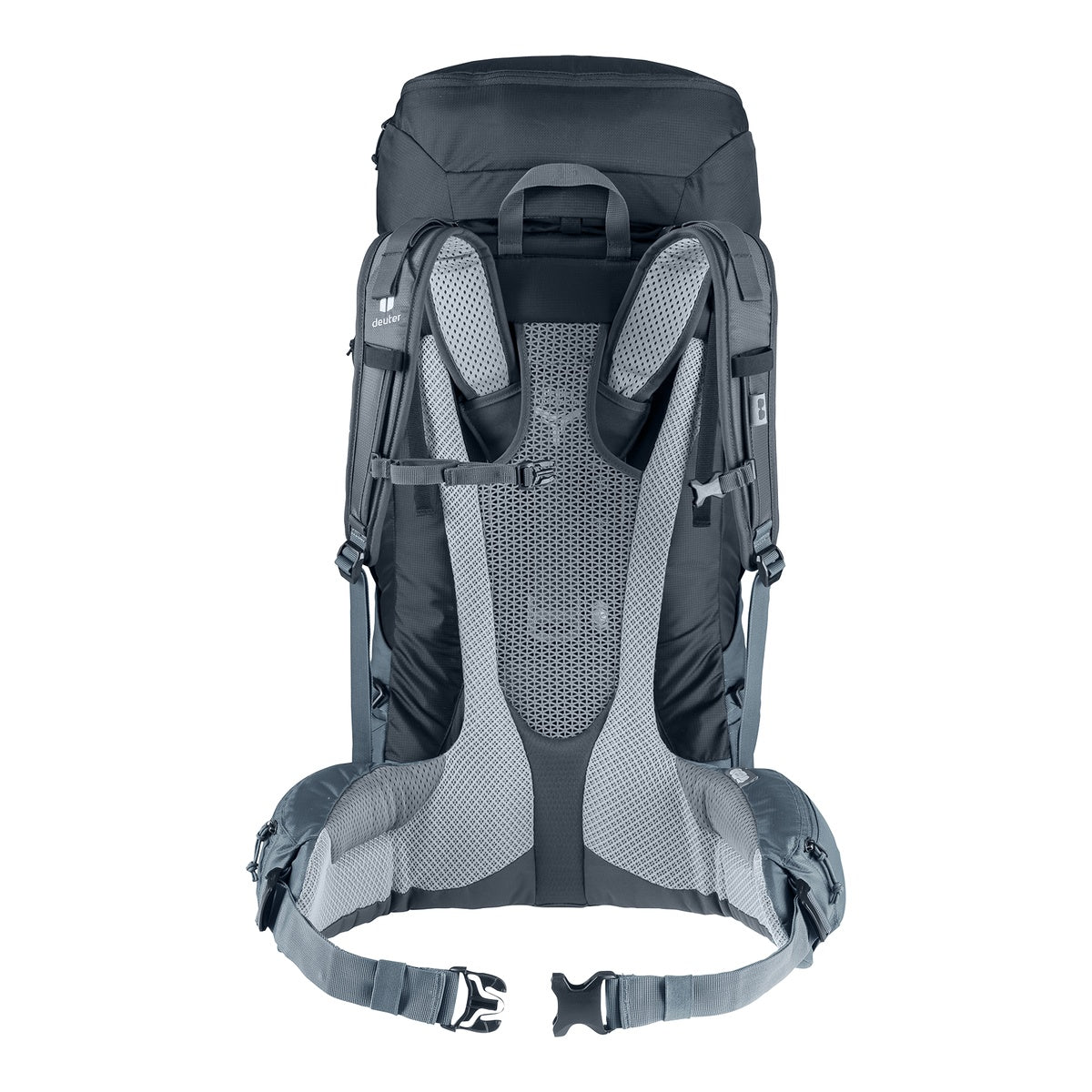 Rucsac Munte Barbati Deuter Futura Air Trek 50+10 Black-Graphite