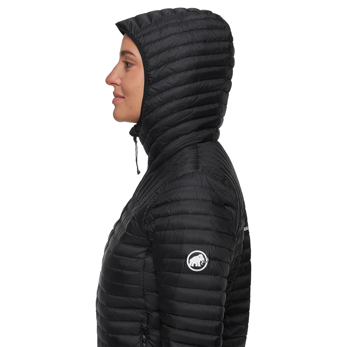 Jacheta Femei Mammut Broad Peak Light In Hooded Black