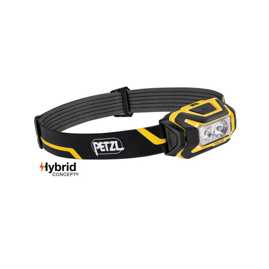 Frontala Petzl Aria 2R Black/Yellow
