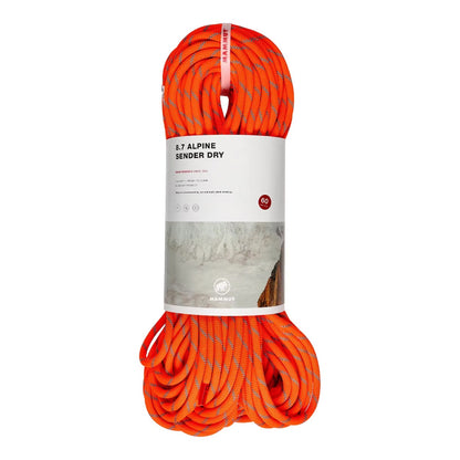 Coarda Dinamica Mammut Alpine Sender Dry 60M Vibrant Orange Ocean