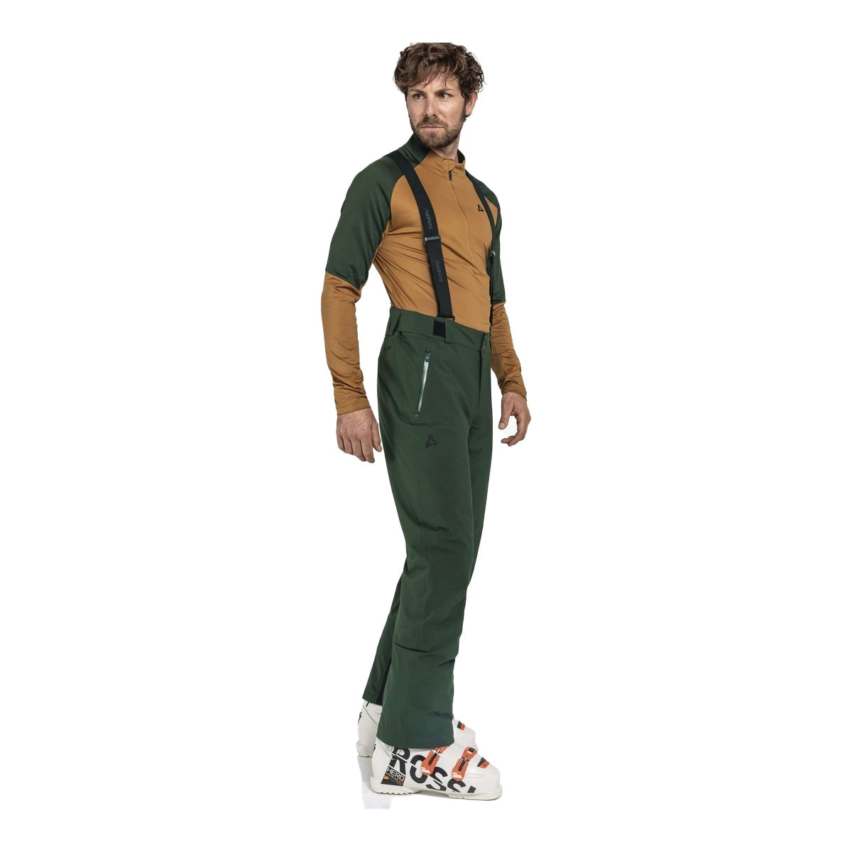 Pantaloni Schi Barbati Schöffel Pine Green