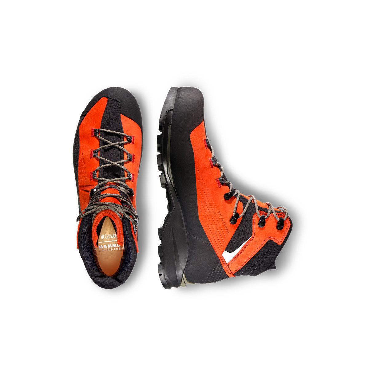 Bocanci Barbati Mammut Kento Guide II High GTX Red Black