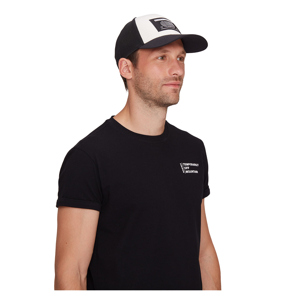 Sapca Unisex Mammut Baseball Mesh Black White
