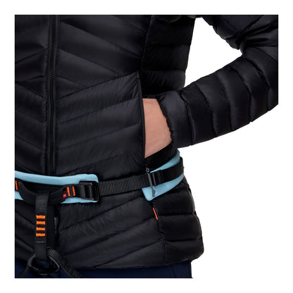 Geaca Puf Femei Mammut Broad Peak IN Hooded Black