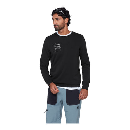 Bluza Barbati Mammut Core ML Crew Neck Vert Black