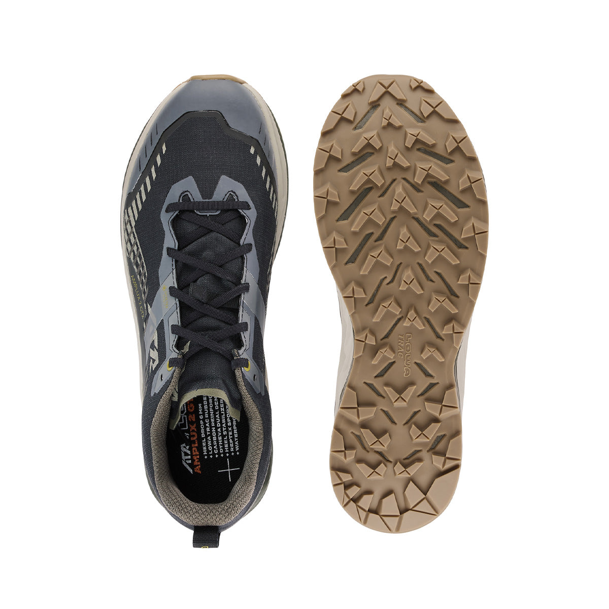 Pantofi Barbati Lowa Amplux 2 GTX Black-Olive