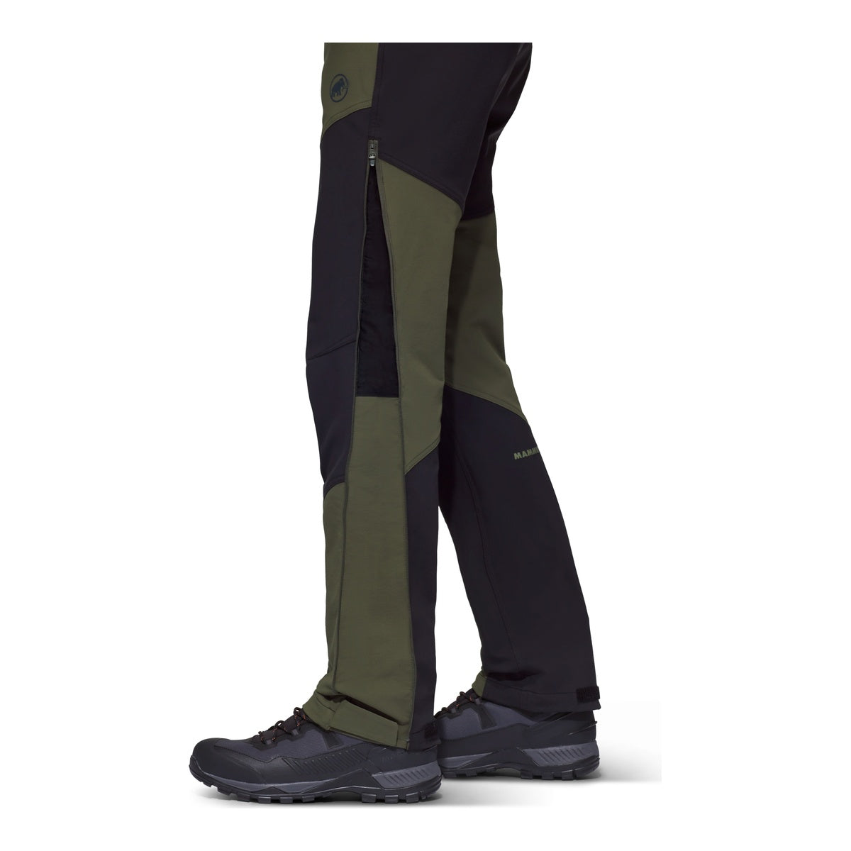Pantaloni Softshell Barbati Mammut Zinal Guide So Hybrid Khaki