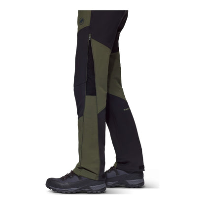 Pantaloni Softshell Barbati Mammut Zinal Guide So Hybrid Khaki