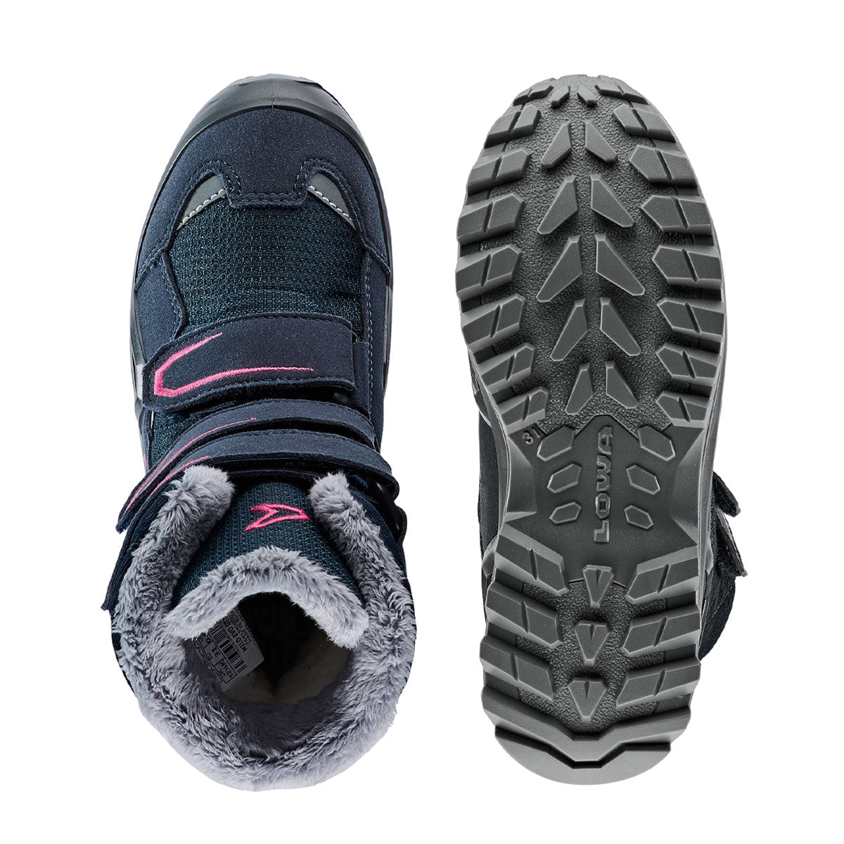 Bocanci Fete Lowa Milo Evo GTX HI Jr Navy-Berry