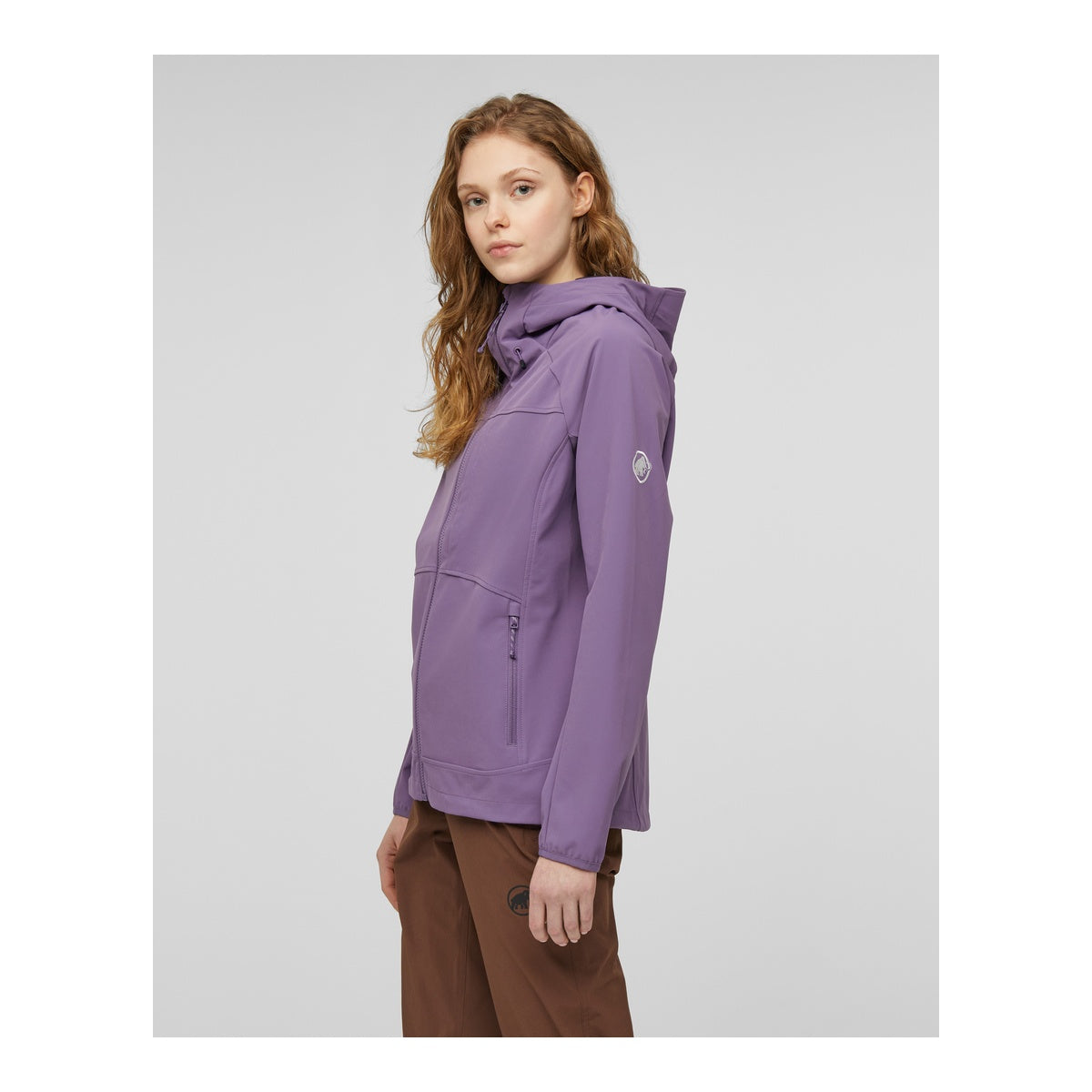 Jacheta Softshell Femei Mammut Ultimate Comfort So Hooded Paloja