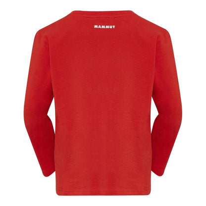 Bluza Copii Mammut Core Longsleeve Logo Mammut Red