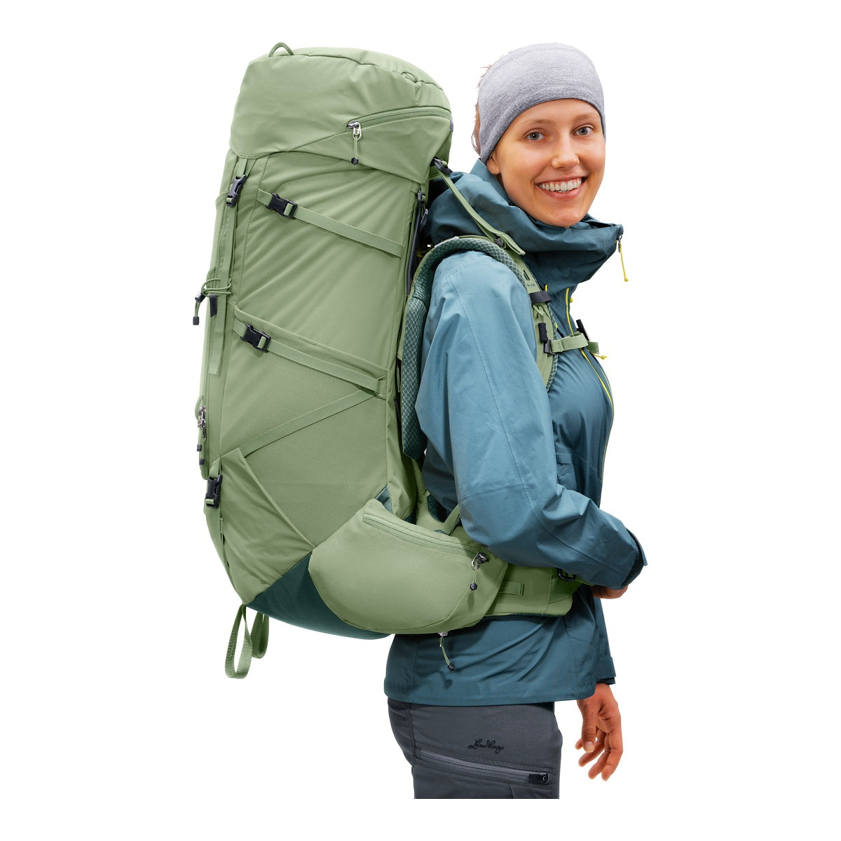 Rucsac Munte Femei Deuter Aircontact Core 55+10 SL Grove Ivy