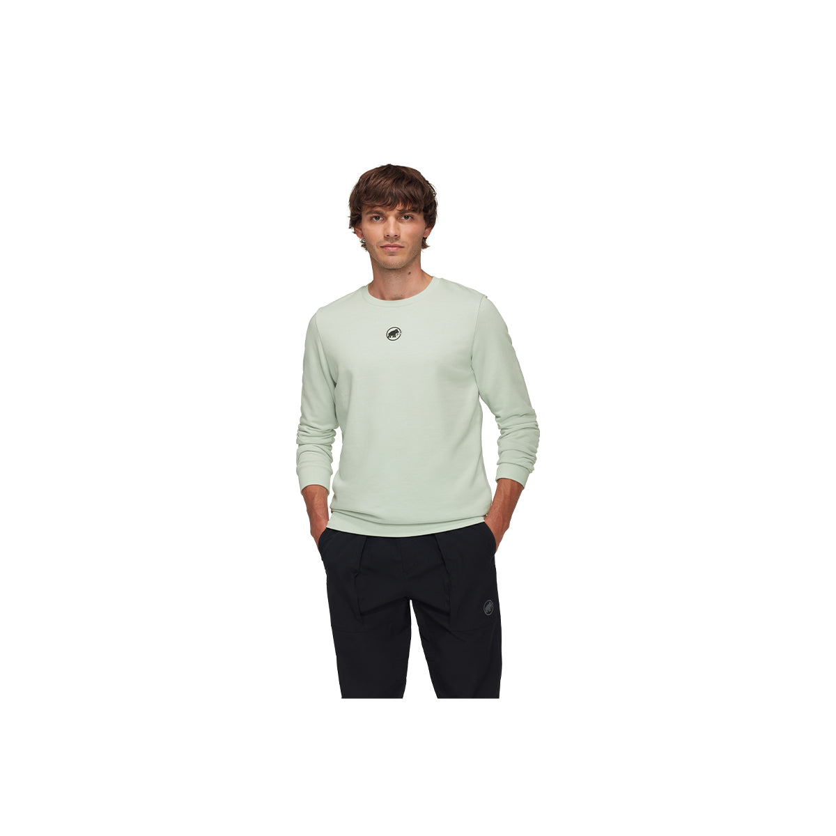 Bluza Barbati Mammut Core ML Crew Original Sage
