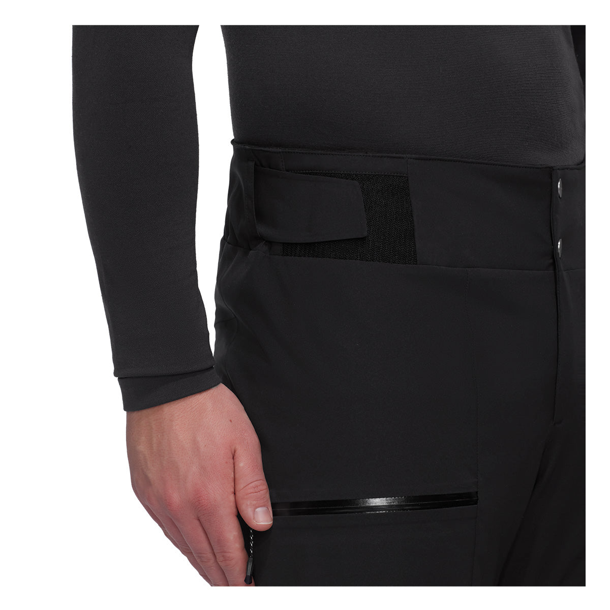 Pantaloni Schi Barbati Mammut Stoney Hs Thermo Black