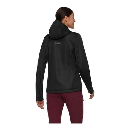 Jacheta Softshell Femei Mammut Ultimate VIII So Hooded Black