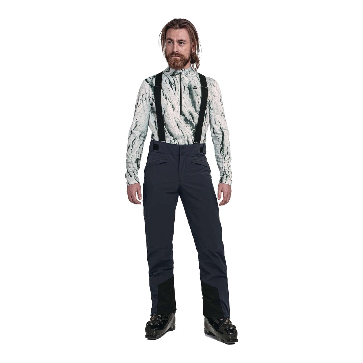 Pantaloni Schi Barbati Schöffel Mountet Navy