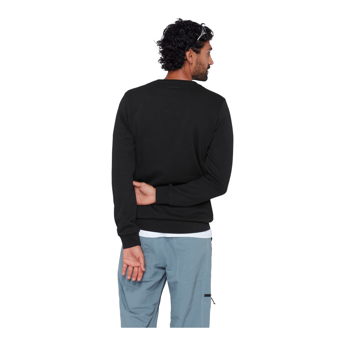 Bluza Barbati Mammut Core ML Crew Neck Vert Black