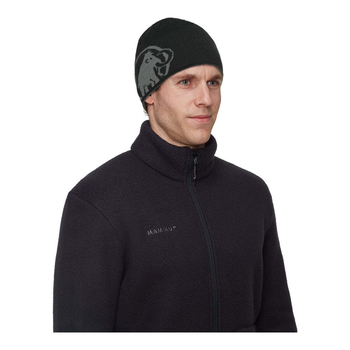 Caciula Mammut Logo Black