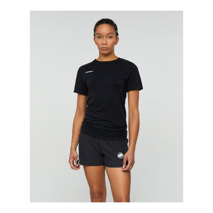 Tricou Femei Mammut All-Mountain Seamless Bl T-Shirt Mid Black
