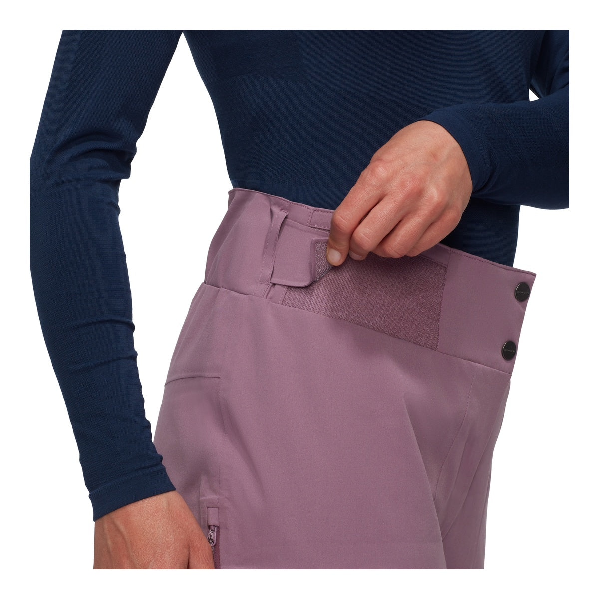 Pantaloni Schi Femei Mammut Stoney HS Thermo Purple