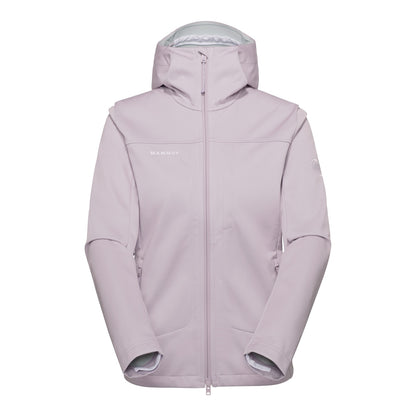 Jacheta Softshell Femei Mammut Ultimate VIII SO Hooded Alpine Calamint