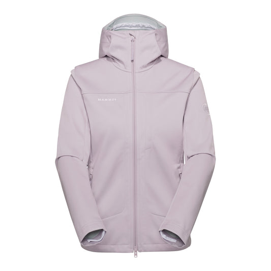 Jacheta Softshell Femei Mammut Ultimate VIII SO Hooded Alpine Calamint