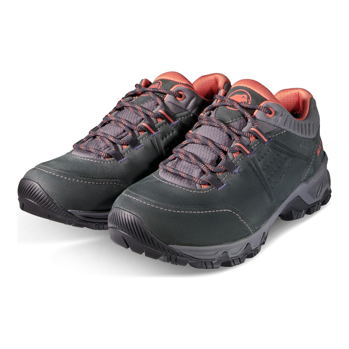 Pantofi Drumetie Femei Mammut Nova IV Low GTX Black-Apricot Brandy