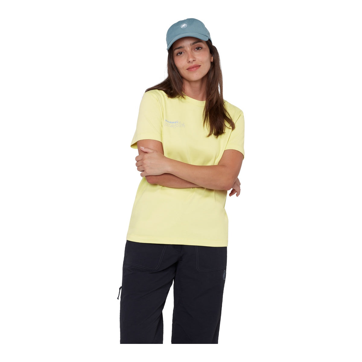 Tricou Femei Mammut Base Multi-Pitch Galben
