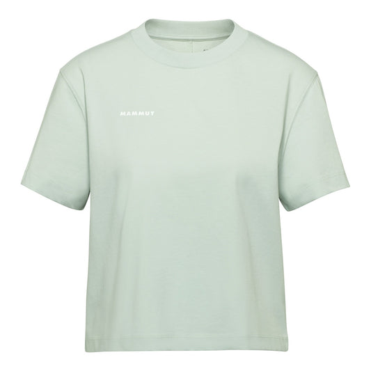 Tricou Femei Mammut Base Cropped Mini Logo Verde