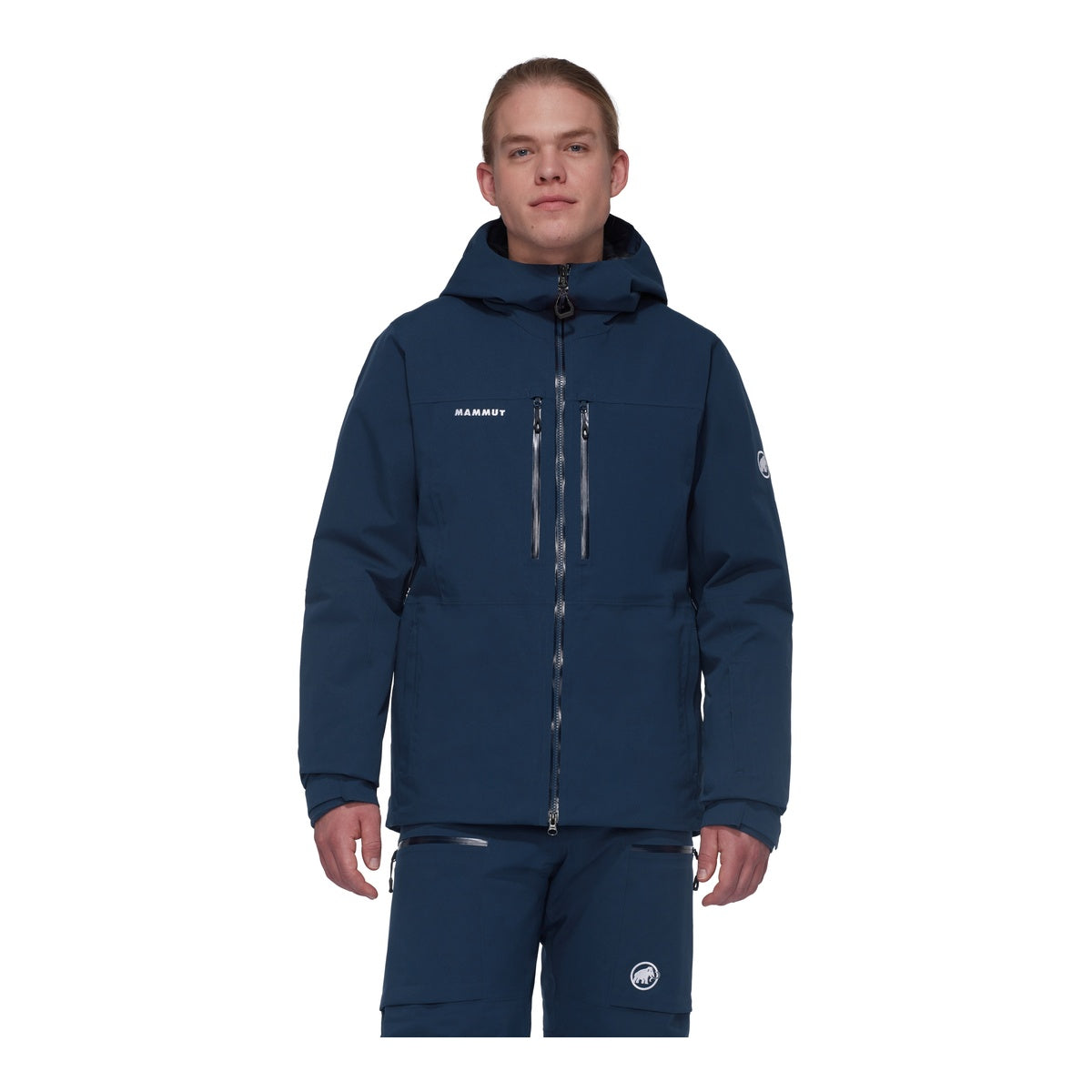 Geaca Schi Barbati Mammut Stoney HS Thermo Hooded Marine