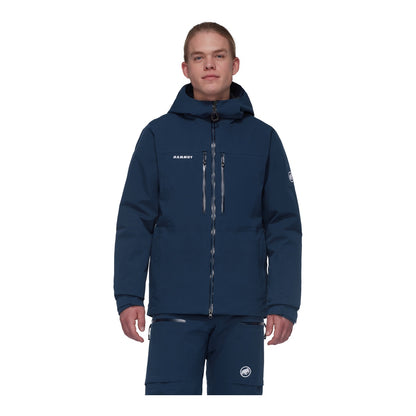 Geaca Schi Barbati Mammut Stoney HS Thermo Hooded Marine