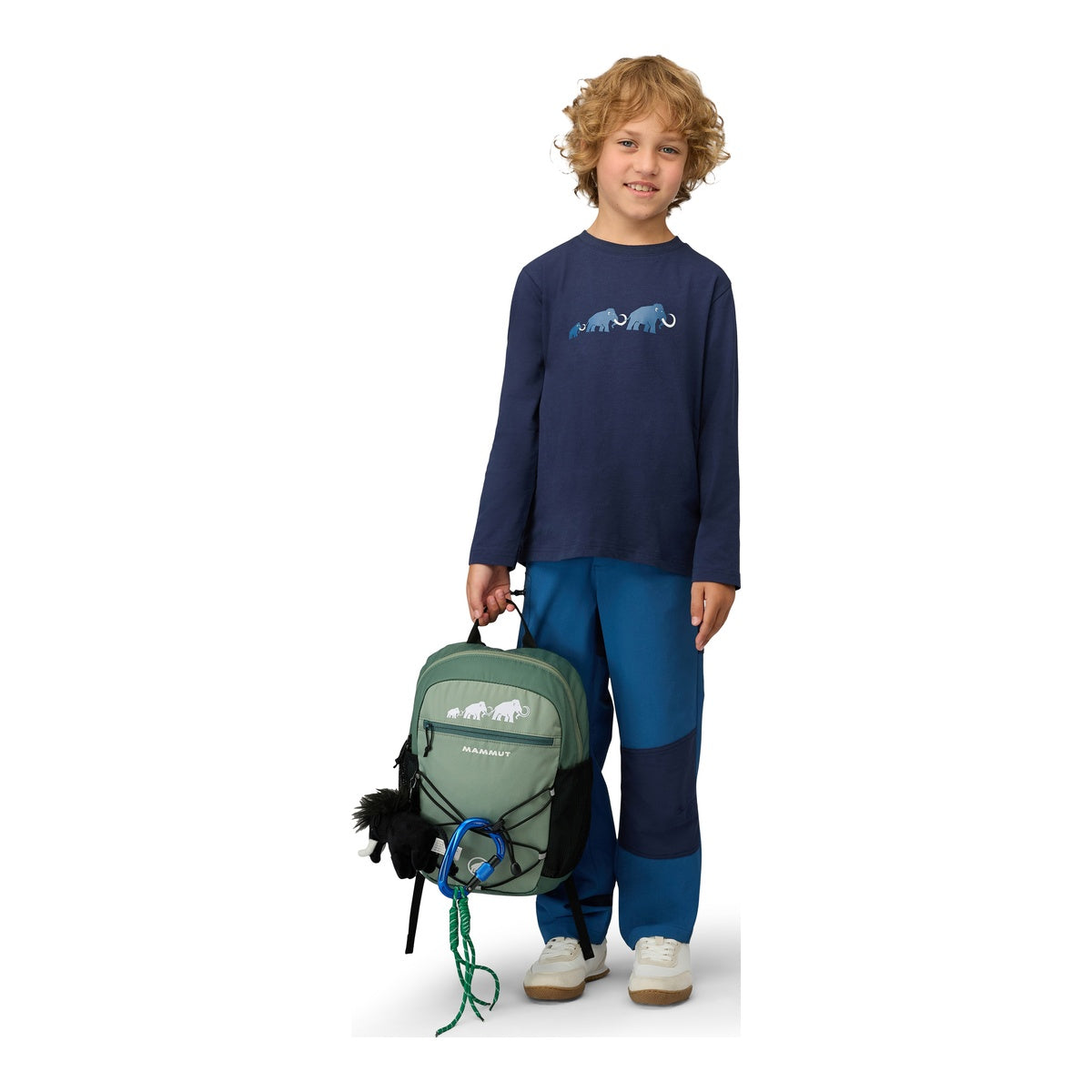 Bluza Copii Mammut Core Longsleeve Logo Marine