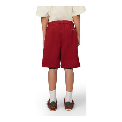 Pantaloni Scurti Copii Mammut Crag Climbing Midi Rosu