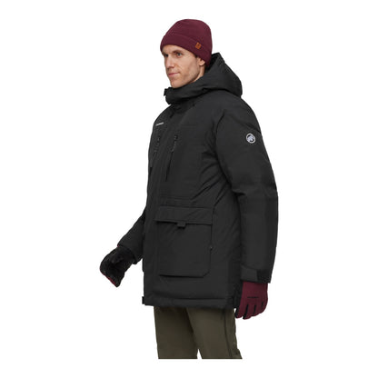 Geaca Puf Barbati Mammut Arctic In Hooded Parka Black