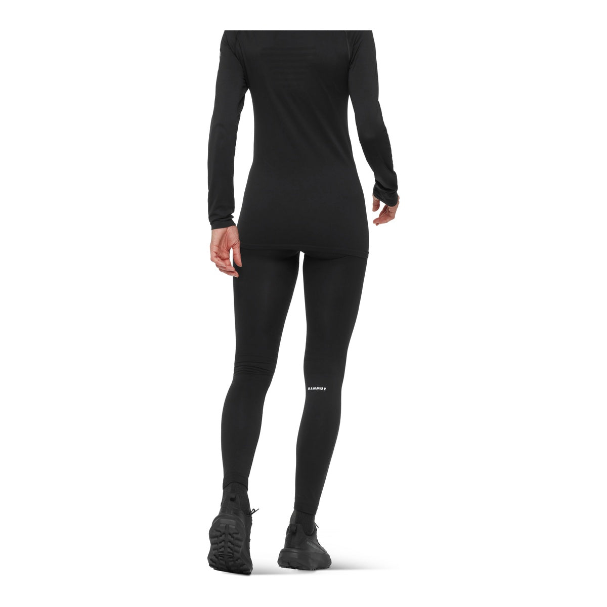 Colanti Termici Femei Mammut All-Mountain Seamless Bl Tights Mid Black