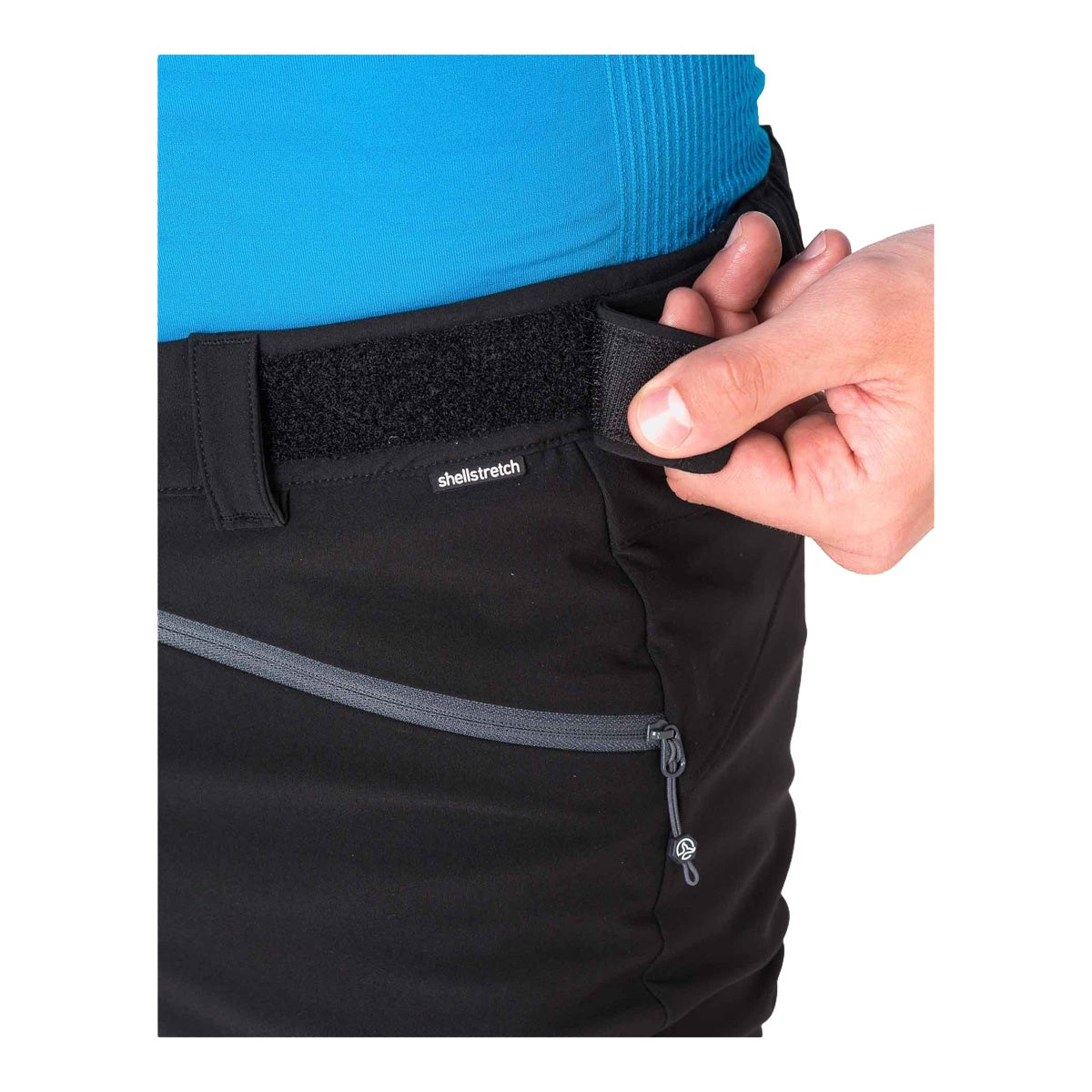 Pantaloni Softshell Barbati Ternua Rotor Warm Black