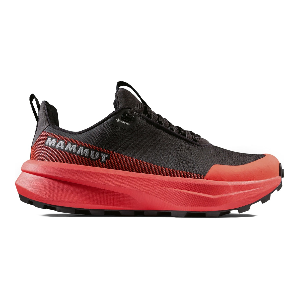 Pantofi Barbati Mammut Aenergy Mtn Low Gtx Black-Mammut Red