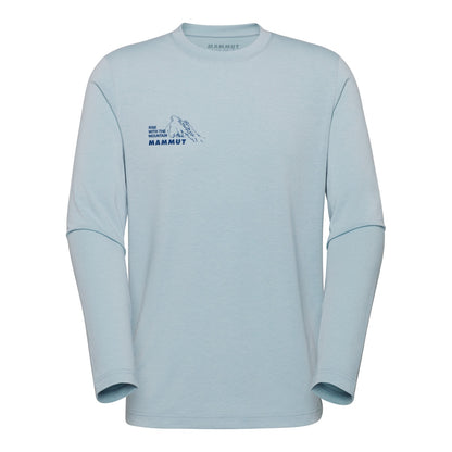 Bluza Barbati Mammut Mountain Longsleeve Bluemlisalphorn Albastru