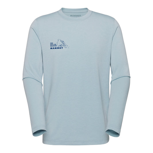 Bluza Barbati Mammut Mountain Longsleeve Bluemlisalphorn Albastru