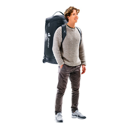 Geanta Voiaj Deuter Duffel Pro Roller 90 Black